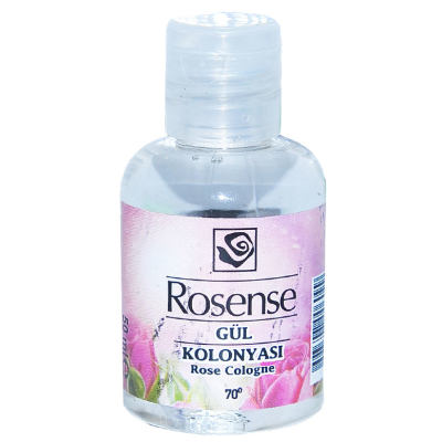 Rosense Gül Kolonyası 70 Derece Pet Şişe 50 ML