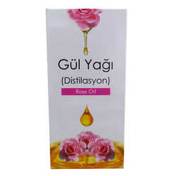 Gül Yağı 20 ML Distilasyon Rose Oil - Thumbnail