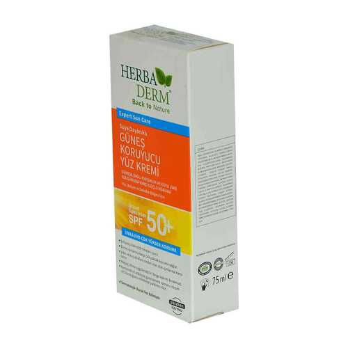 HerbaDerm Güneş Kremi 50 Faktör SPF 75 ML