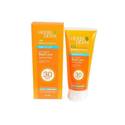 HerbaDerm Güneş Sütü 30 Faktör SPF 200ML