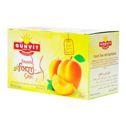 Günvit - Kayısılı Form Çayı 20 Süzen Poşet Görseli
