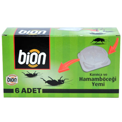 Bion Hamamböceği ve Karınca Yemi 6 Adet