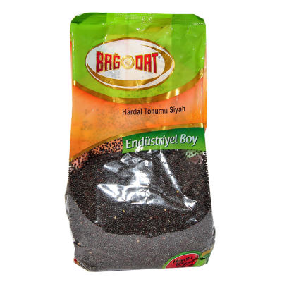 Bağdat Baharat Hardal Tohumu Tane Doğal Siyah 1000 Gr Paket