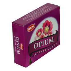Haşhaş Kokulu 10 Konik Tütsü - Opium - Thumbnail