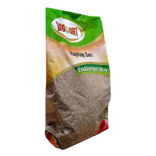 Bağdat Baharat Haşhaş Tohumu Tane Doğal Sarı 1000 Gr Paket