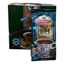 Altıncezve - Hazır Dibek Kahvesi Sütlü Şekerli 10 Gr X 20 Pkt (1)