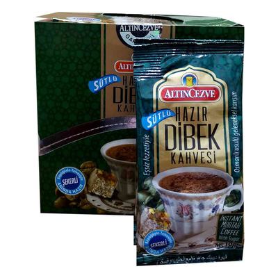 Altıncezve Hazır Dibek Kahvesi Sütlü Şekerli 10 Gr X 20 Pkt