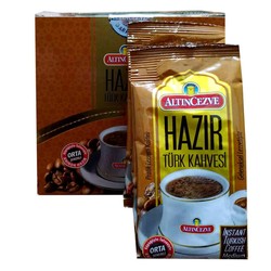 Altıncezve - Hazır Türk Kahvesi Orta Şekerli 9 Gr X 20 Pkt (1)