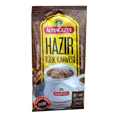 Altıncezve Hazır Türk Kahvesi Sade 7 Gr X 20 Pkt