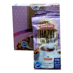 Altıncezve - Hazır Türk Kahvesi Sütlü 11 Gr X 20 Pkt (1)