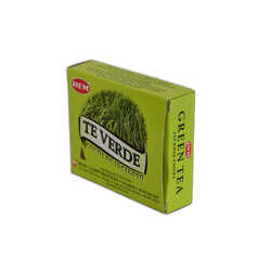 Yeşil Çay Kokulu 10 Konik Tütsü - Green Tea Incense Cones - Thumbnail