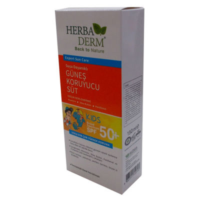 HerbaDerm Güneş Sütü Çocuklar 50 Faktör SPF 150 ML