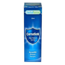 Ağız Bakım Spreyi Carnation Karanfilli Bitkisel Karışım 30 ML - Thumbnail