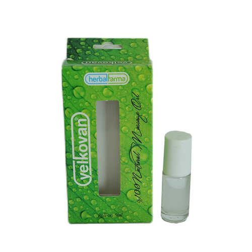 Herbalfarma Yelkovan Menthol Masaj Yağı Roll On Yüzde 100 Natural Nane Yağı 5 ML