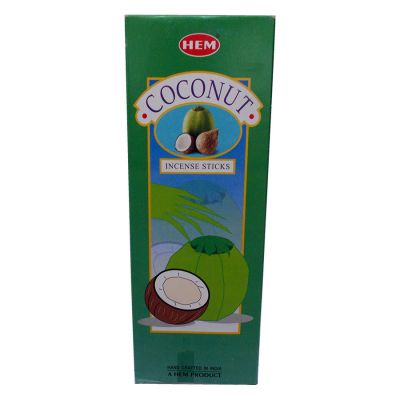 Hem Tütsü Hindistan Cevizi Kokulu 20 Çubuk Tütsü - Coconut