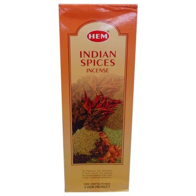 Hem Tütsü Hint Baharatları Kokulu 20 Çubuk Tütsü - İndian Spices
