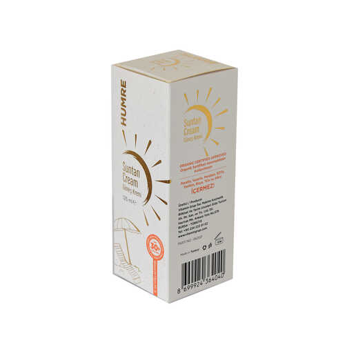 Humre Güneş Kremi SPF 30+ UVA+UVB Suntan Cream 125 ML