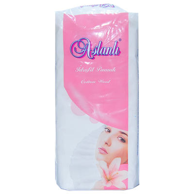 Aslanlı İdrofil Pamuk 100 Gr Paket Cotton Wool