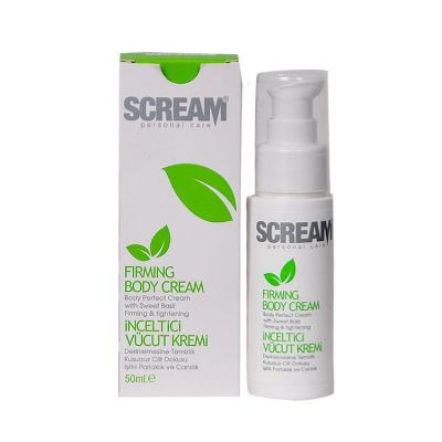 Scream İnceltici Sıkılaştırıcı Vücut Kremi 50 ML