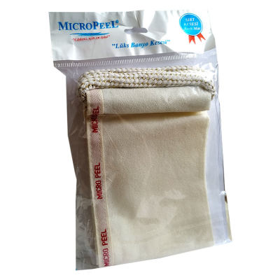 Micro Peel İpek Sırt Kesesi Beyaz 12X70