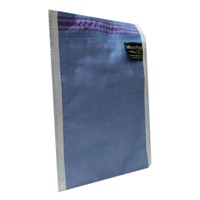 Micro Peel İpek Sırt ve Vücut Kesesi Mavi 17X25