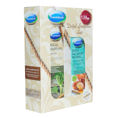 Mecitefendi Isırgan Şampuan 250 ML + Argan Yağlı Saç Maskesi 150 ML