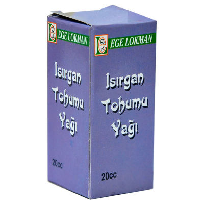 Ege Lokman Isırgan Tohumu Yağı 20 cc
