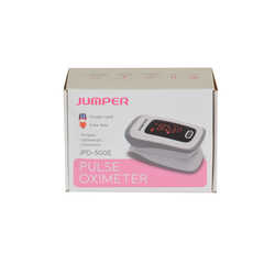 Dijital Pulse Oksimetre Parmaktan Nabız Ölçer Taşınabilir Oximeter JPD-500E - Thumbnail