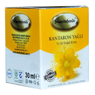 Mecitefendi Kantaron Yağlı Doğal Krem 30 ML