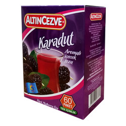 Karadut Aromalı Tek İçimlik İçecek Tozu 1.5 Gr X 60 Pkt - Thumbnail