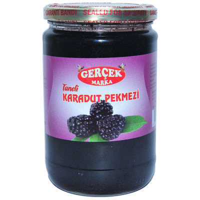 Gerçek Karadut Pekmezi Cam Kavanoz 760 Gr