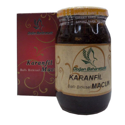 Doğan Karanfilli Ballı Bitkisel Karışım Cam Kavanoz 450 Gr