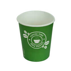 Karton Bardak 8 Oz Kullan At Çay Kahve Sıcak Kağıt Otomat Bardağı 50 li 1 Paket - Thumbnail