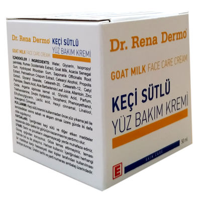 Dr. Rena Dermo Keçi Sütlü Yüz Bakım Kremi 50 ML