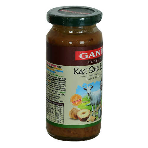 Ganik Keçi Sütü Reçeli Fındık Parçalı Glutensiz Cam Kavanoz 270 Gr