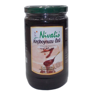 Nivalis Keçiboynuzu Özü Harnup Özü Cam Kavanoz 800 Gr