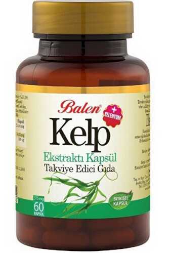 Kelp Ekstraktı +Selenyum 60 Kapsül - 1