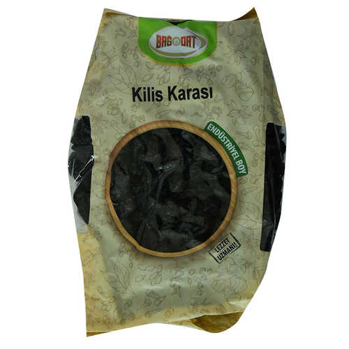 Bağdat Baharat Kilis Karası Siyah Kuru Üzüm 1000 Gr Paket