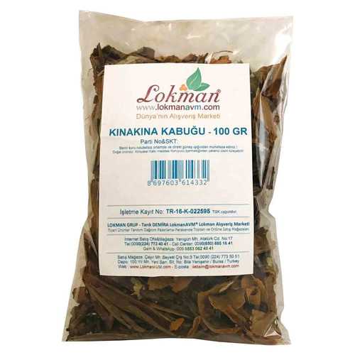 LokmanAVM Kınakına Kabuğu 100 Gr Paket