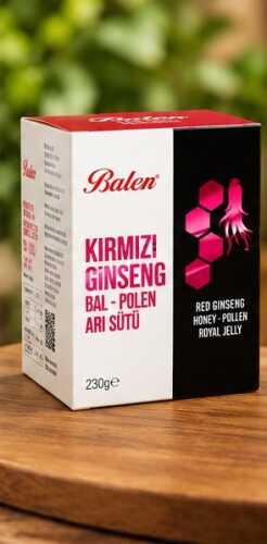 Kırmızı Ginseng Bal-Polen-Arı Sütü Macunu Bitkisel Karışım 230 Gr - 4