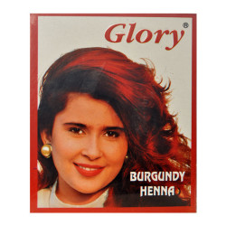 Glory - Kızıl Hint Kınası (Burgundy Henna) 10 Gr Paket Görseli