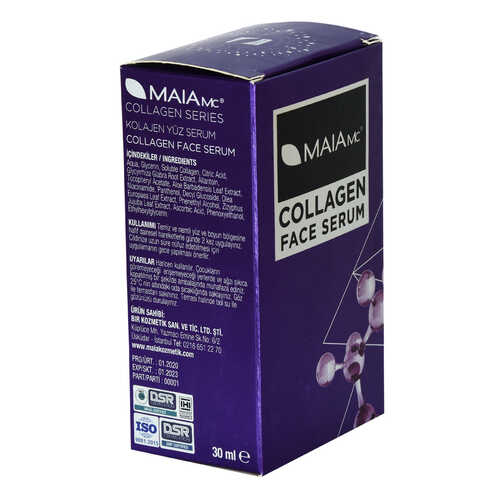 Maia mc Kolajen ve Vitaminli Yüz Serumu Collagen Face Serum 30 ML