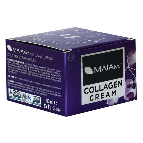 Maia mc Kolajenli Vitaminli Yüz ve Boyun Cilt Bakım Kremi Collagen Cream 50 ML