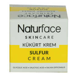 Naturface - Kükürt Krem Adaçayı Yağlı Cilt Bakımı Sulfur Cream 20 ML (1)