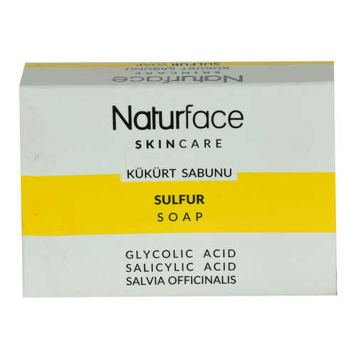Naturface Kükürt Sabunu Cilt Bakımı Sulfur Soap 100 Gr