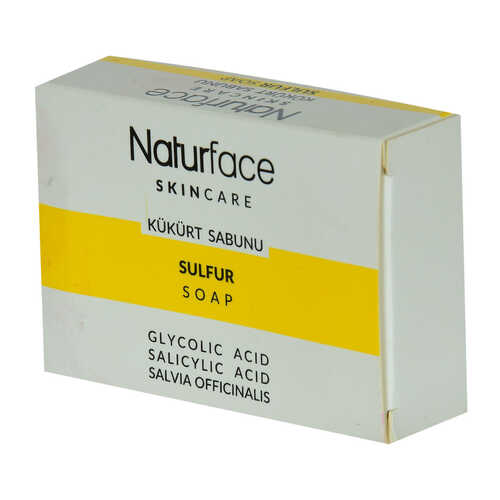 Naturface Kükürt Sabunu Cilt Bakımı Sulfur Soap 100 Gr