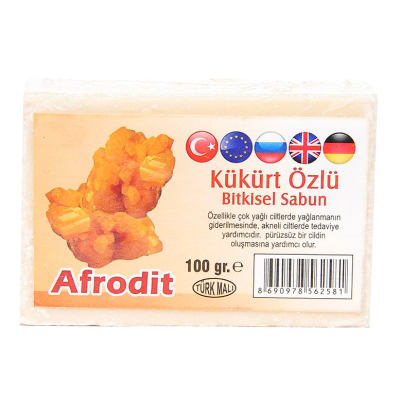 Afrodit Kükürtlü Sabun 100Gr