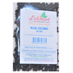 LokmanAVM - Kuş Üzümü Doğal 40 Gr Paket (1)