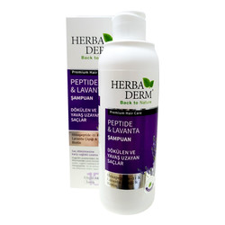 HerbaDerm - Lavanta Şampuanı Dökülen Yavaş Uzayan Saçlara 330 ML Görseli