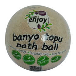 Enjoy - Lavantalı El Yapımı Banyo Küvet Topu Sabunu Mor 90-120 Gr (1)